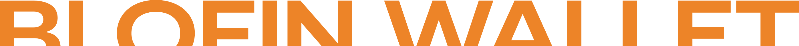 BloFin Wallet brand wordmark