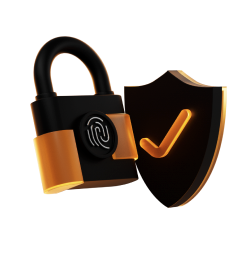 Security lock representing self-custody
