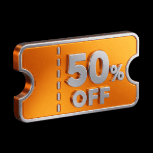 50% off trading fee voucher